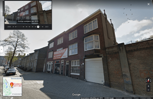 Achter Valburg no. 101, 1934 (Google Streetview)