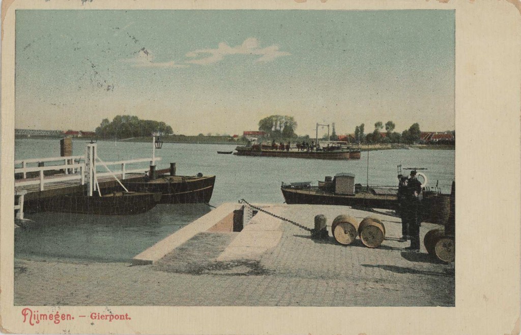 De gierpont aan de Waalkade, 1933 (F57976 RAN)