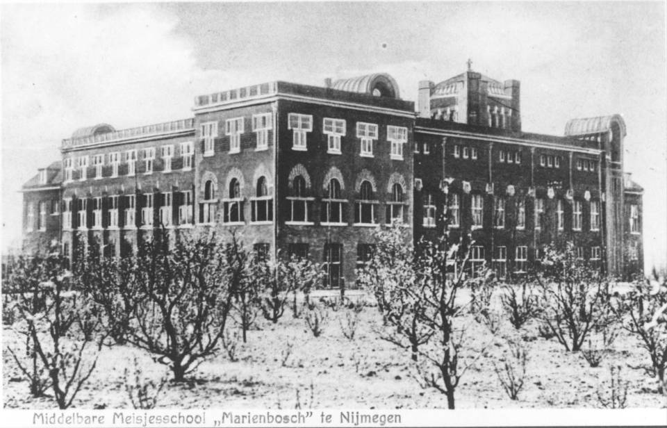 Huize Marienbosch, Achter- en noordvleugel (RAN)