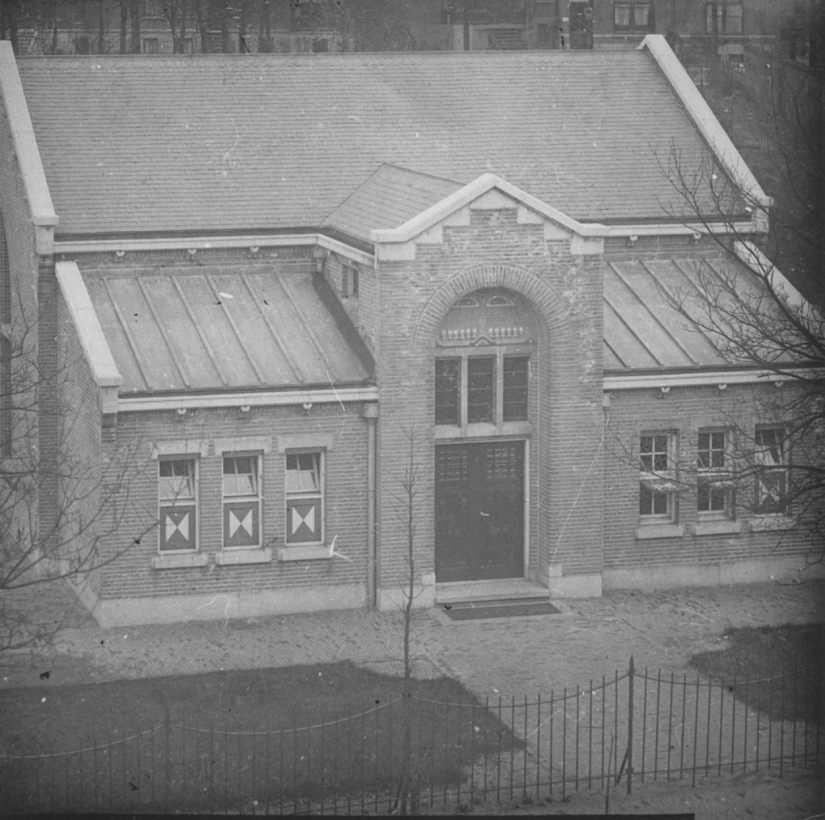 Pompstation van de Openbare Nutsbedrijven, Nieuwe Marktstraat 8, 1920 (F29000 RAN)