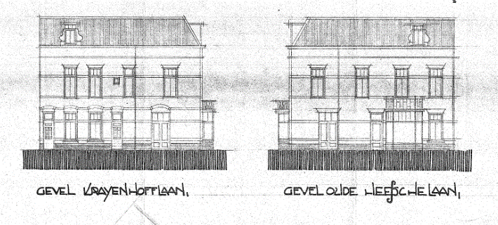 Krayenhofflaan 337 339 341 Oude toestand (detail D12.396873)