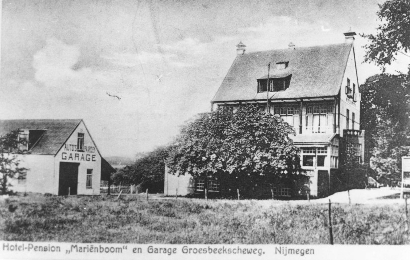 Hotel Pension en Garage "Mariënboom", 1930 (F13679 RAN)