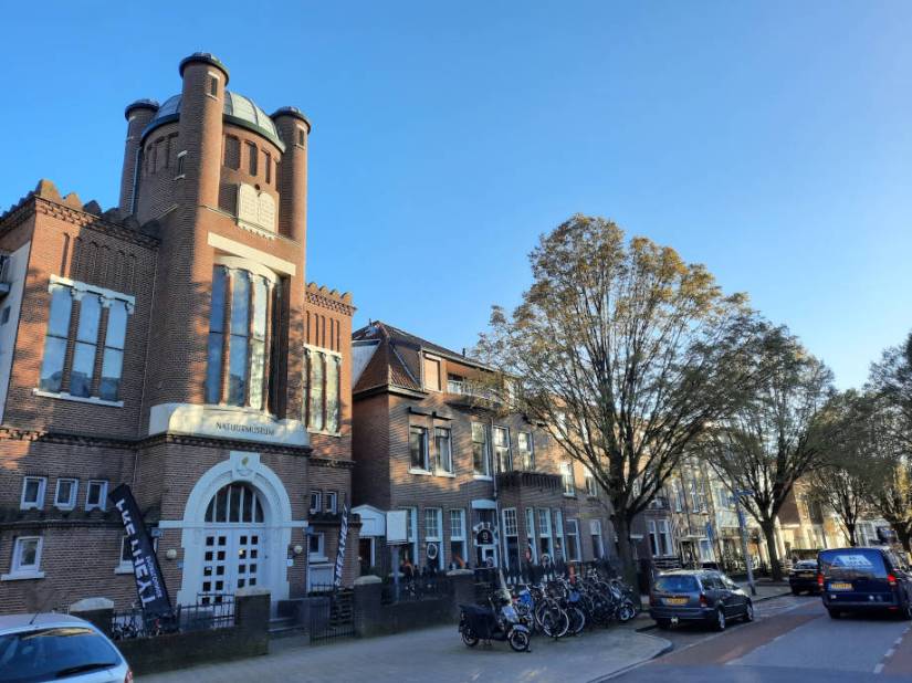 Synagoge Gerard Noodtstraat in april 2023, architect Oscar Leeuw