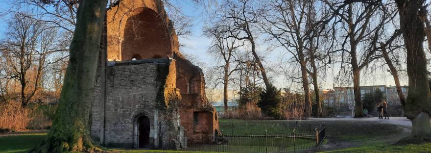 Barbarossa Ruïne Valkhof (januari 2023)