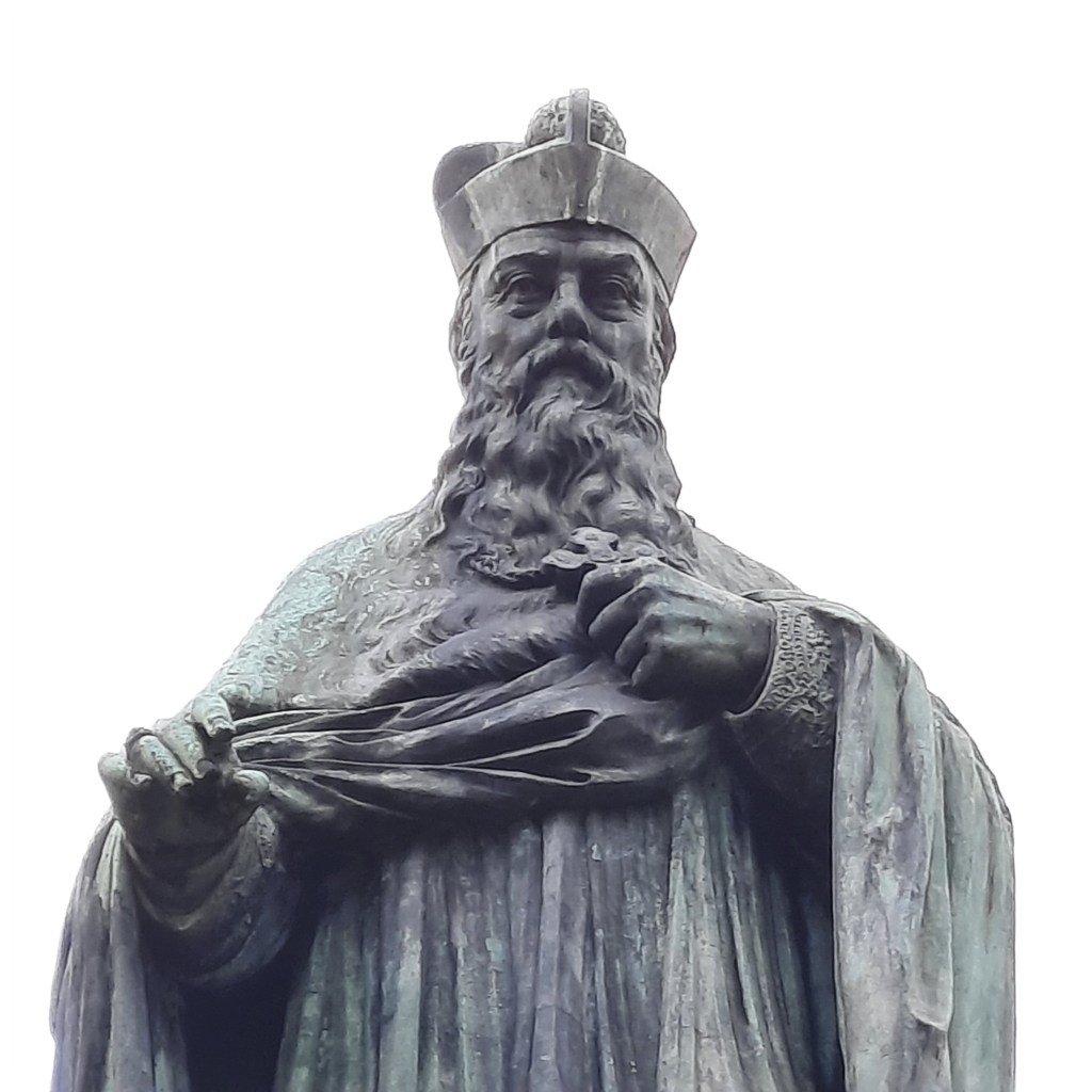 Beeld Bisschop Hamer, Bisschop Hamerstraat (april 2023)