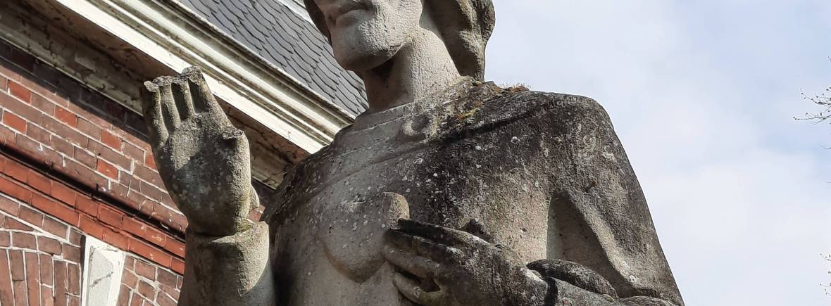 Heilig Hartbeeld Albert Meertens Tweede Oude Heselaan Nijmegen vroeger Krayenhofflaan