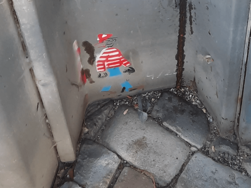 Op zoek naar Wally: muurschilderingen van Els&nbsp;Keutel