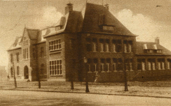 Klooster en kweekschool voor meisjes, architect Joseph Seelen (Uit Katholieke Illustratie via RAN F9292)