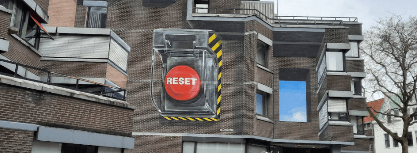 Reset Tweede Walstraat Leon Keer 3d schildering