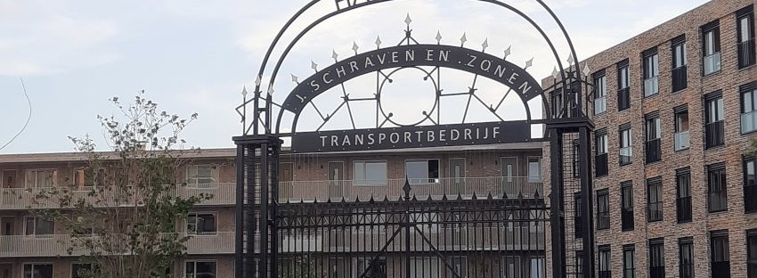 Poort Schraven en Zonen, Havenkade (juli 2023)
