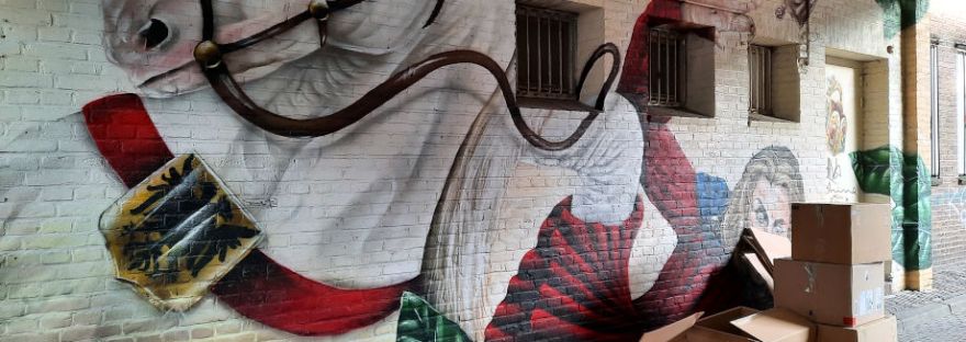 Stad in Opkomst Sander Dolstra Combulation Hendrikhof Plein 1944