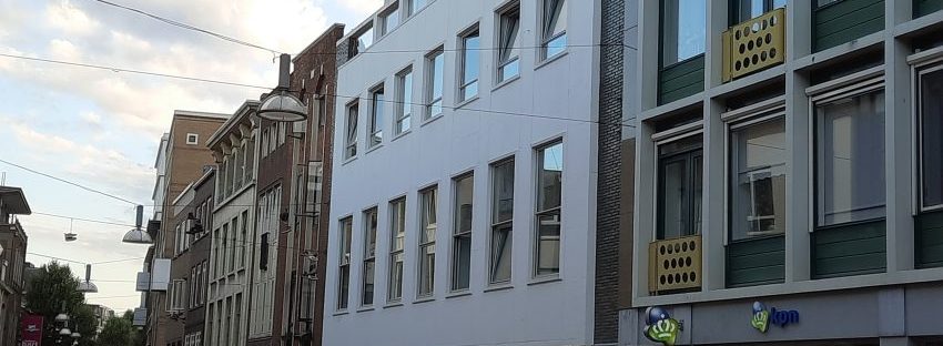 Vroeger Kofa , in augustus 2023 Nelson en Rituals Architect van Veen 1952 1954