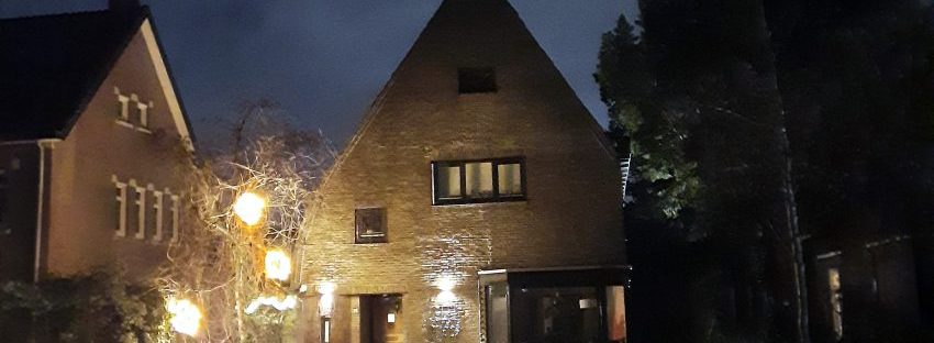 Prinsenlaan 26 in kerstsfeer (januari 2023)
