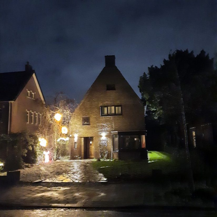 Prinsenlaan 26 in kerstsfeer (januari 2023)