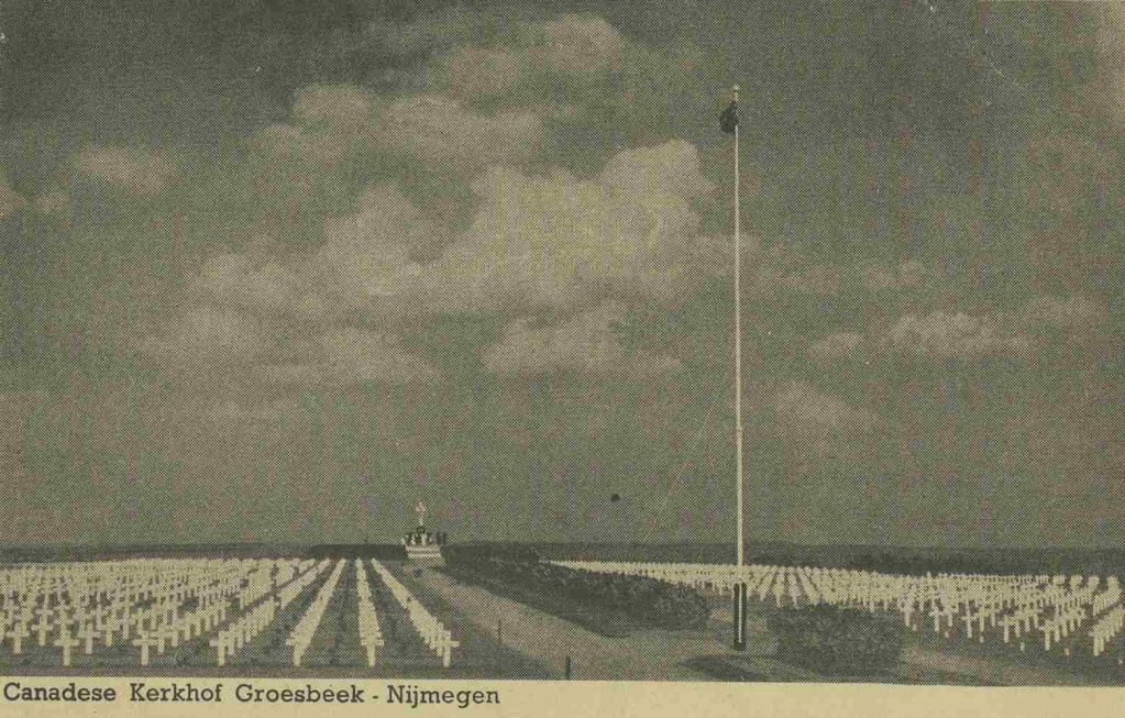 De Canadese militaire begraafplaats, 1945 RAN)