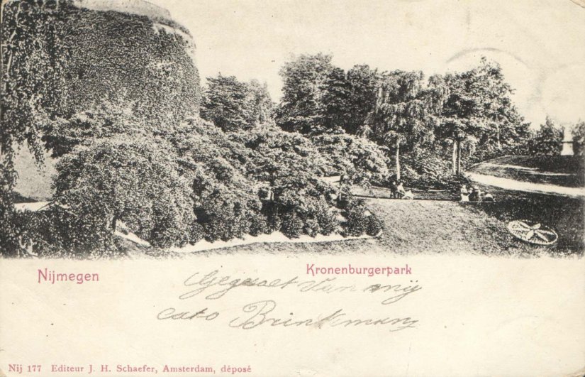 Het Roomse Voet met klimop, gedateerd 1900 (J.H. Schaefer via F56893 RAN)