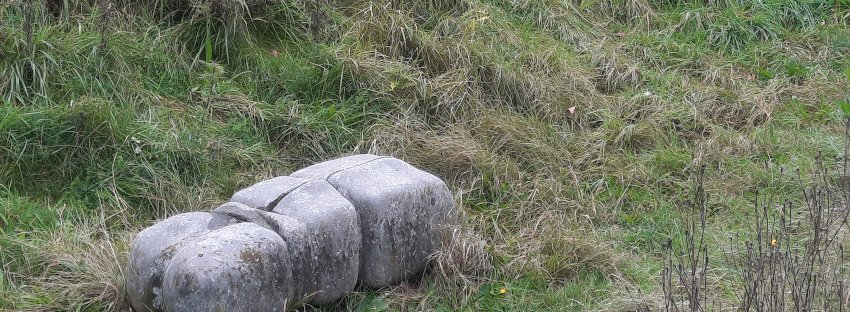 Steen, beeld van Gerard Bruning in Westerpark Nijmegen
