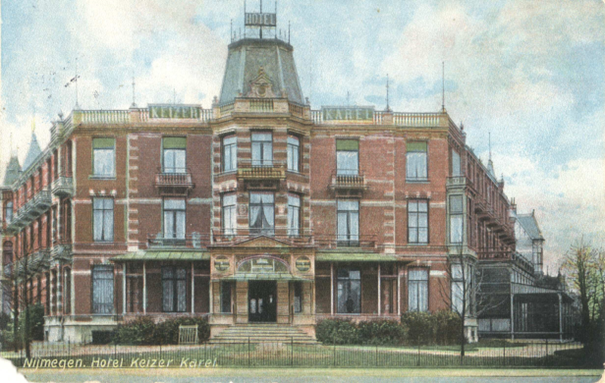 Het Hotel Keizer Karel 1909 architect Maurits F17877