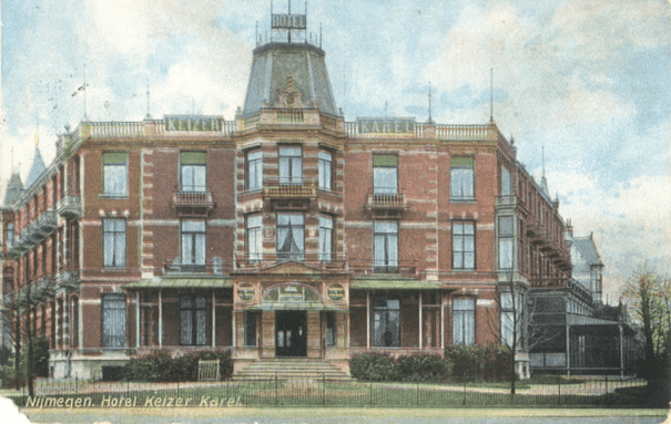 Het Hotel Keizer Karel 1909 architect Maurits F17877