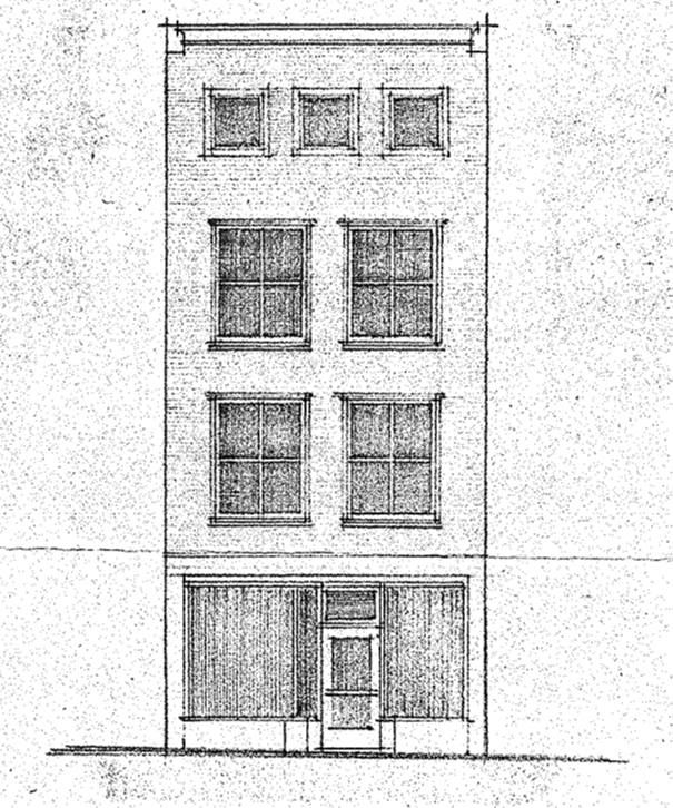 Opdrachtgever W.F.W. van der Wagt, architect: Reijnen, Datum tekening April 1952 D12.413445