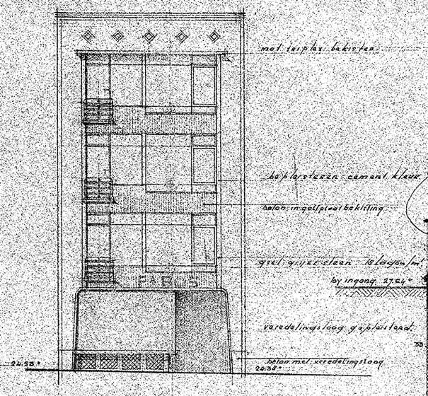 Fa. Bos (J.W. Geertsen), datum tekening 14-9-1951, architect J.A. Lelieveldt (D12.412406)