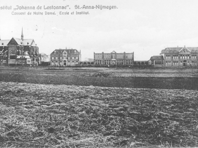 Pensionaat Instituut Johanna de Lestonnac archtect J. Margry, later bewaarschool architect vd&nbsp;Boogaard