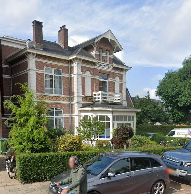 Villa Westhof, juli 2022 (Google Streetview)