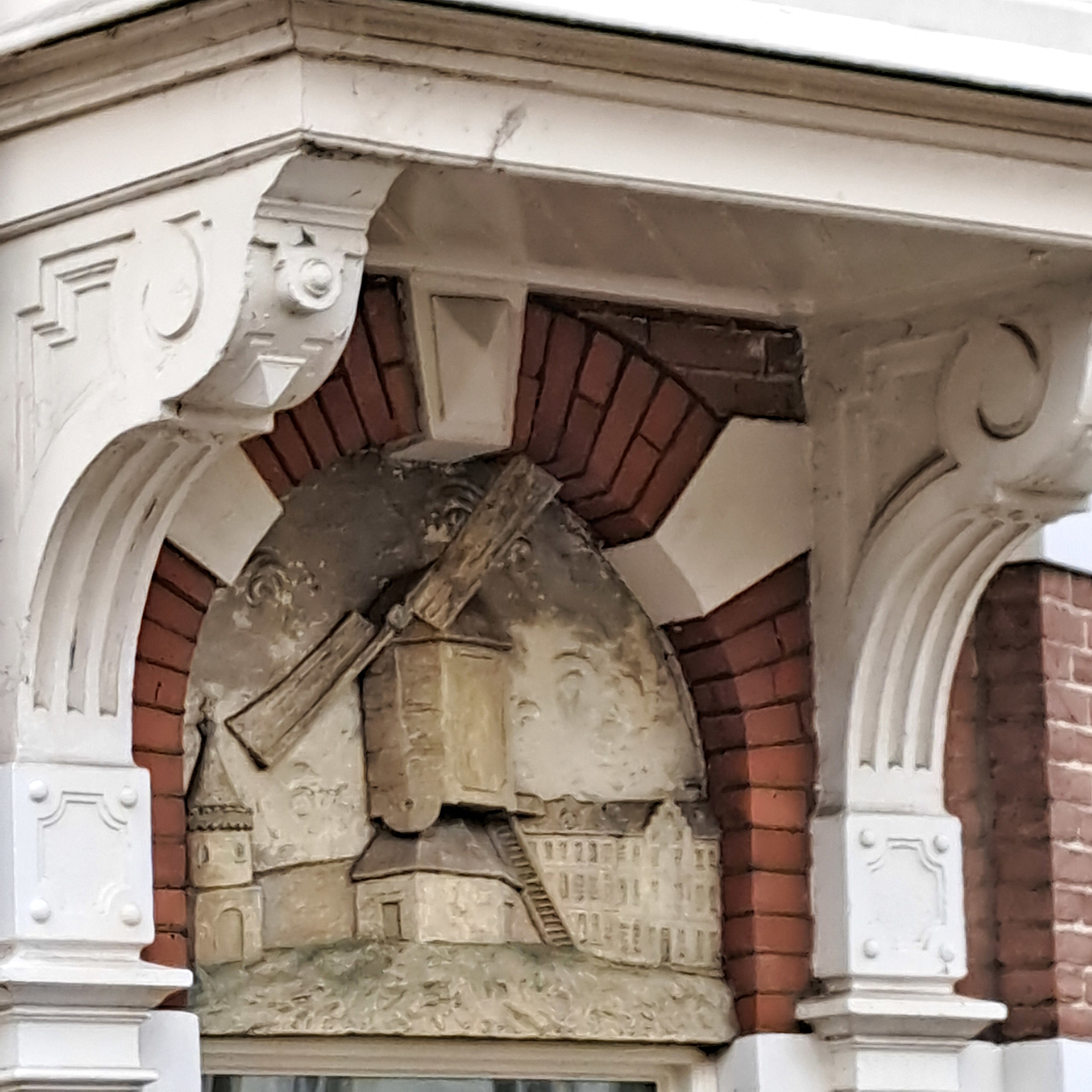 Sans Souci, hoek Parkweg - van Berchenstraat (april 2024)