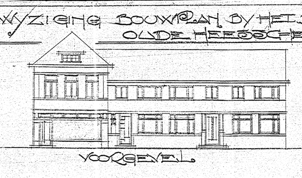 Wijziging Bouwplan bij het bouwen van een winkelhuis en woningen a/d Sperwerstraat en Oude Heeschelaan (D12.396218)