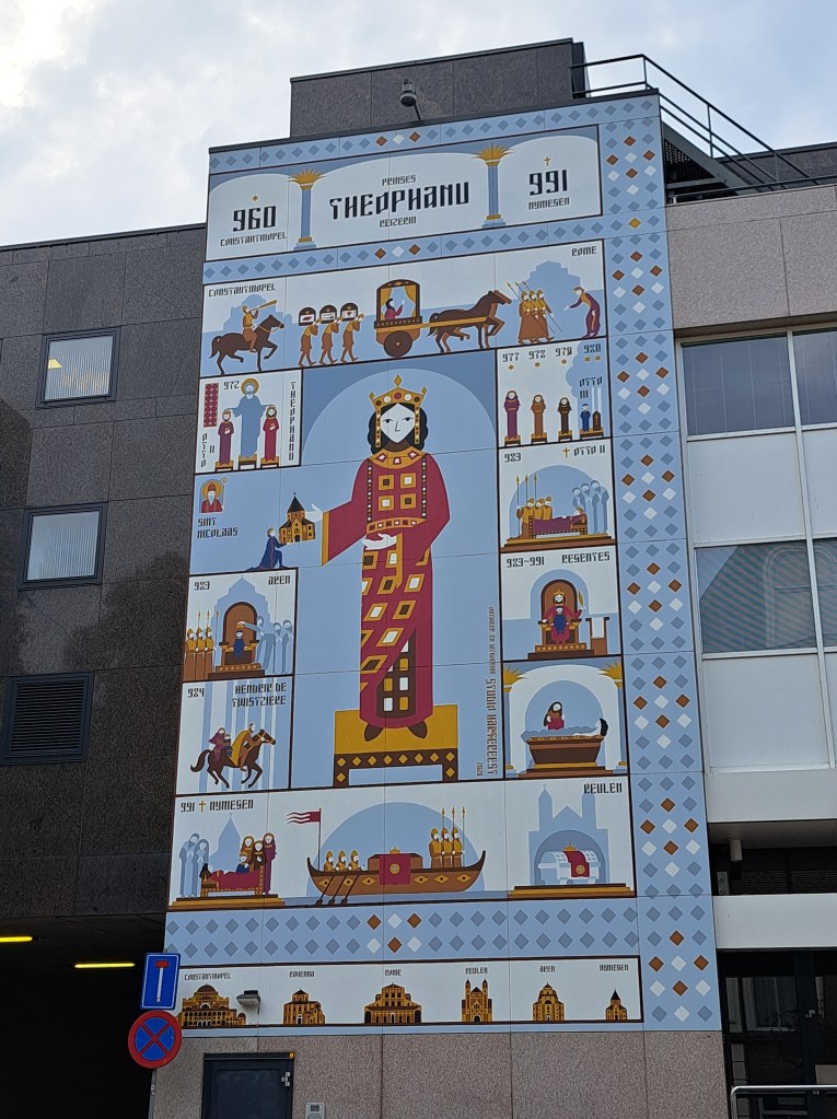 Muurschildering Theophanu op Holland Casino, Studio Hartebeest (september 2024)