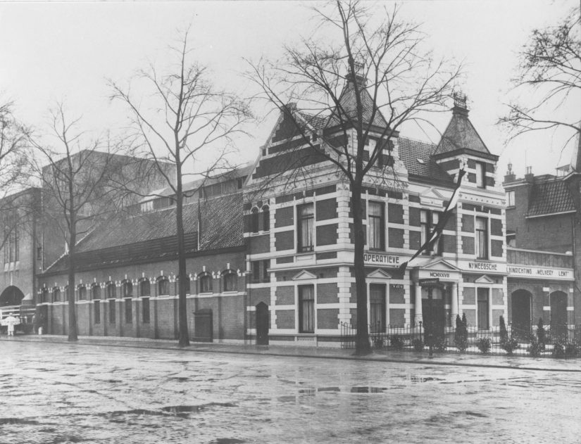 Melkerij Lent, 1928 (F17204 RAN) van Gentstraat, verbouwing architect Estourgie