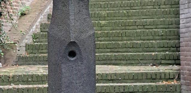 Afsluitpaal Habakuk, beeld Klaus van de Locht (september 2024)