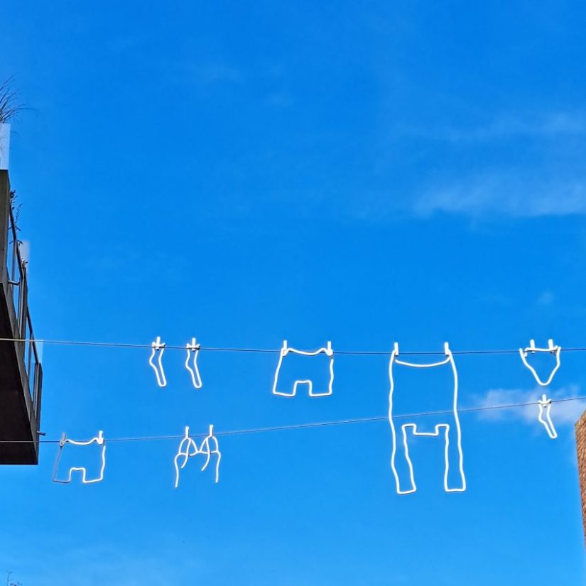 Herinnering aan de zeep - foto gemaakt op maandag wasdag (oktober 2024)