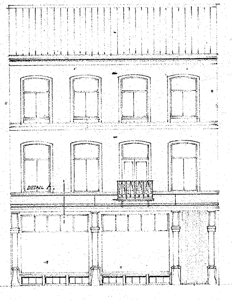 "Nieuwe toestand" bij verbouwing Van Welderenstraat 132 voor rek van de Firma Hees & Co. te Delft, datum tekening 4-2-1955 (D12.423875 RAN)