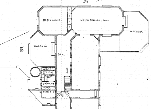 Plan tot verbouwing v/d Bewaarschool a/d Daalscheweg, datum dossier 31-5-1904 (D12.378759)