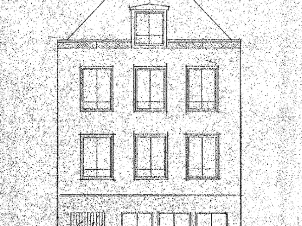 Het eerste nieuwe café in de Houtstraat, architecten Blanksma en&nbsp;Ijsebrands