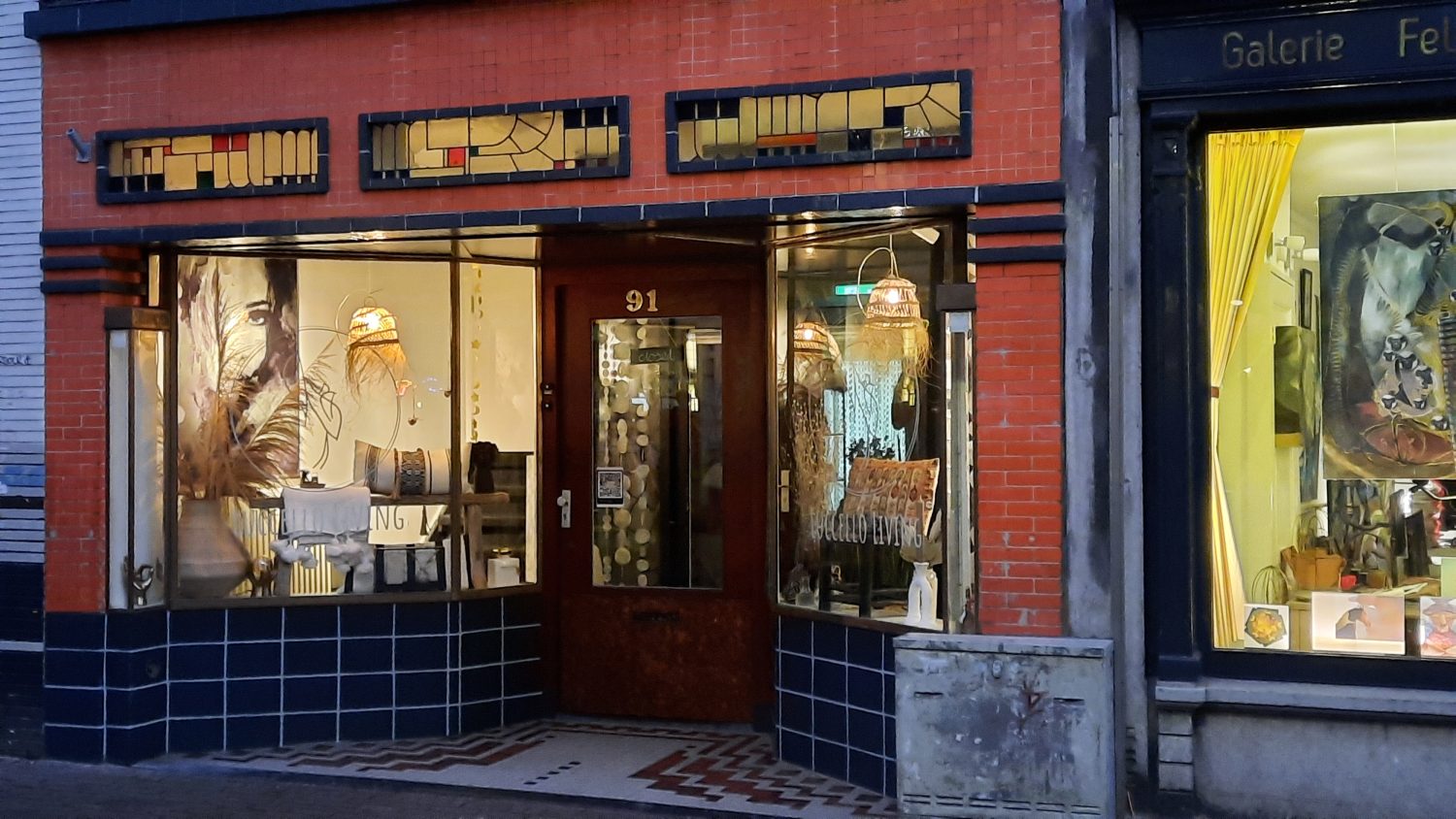 Lange Hezelstraat 91 met op dat moment Luccello Living (februari 2023)