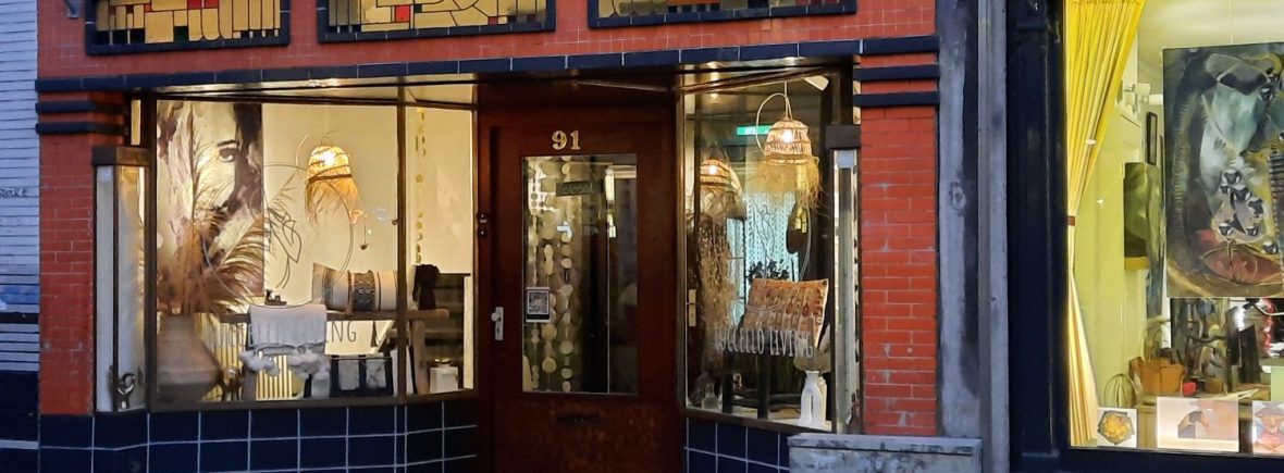 Lange Hezelstraat 91 met op dat moment Luccello Living (februari 2023)