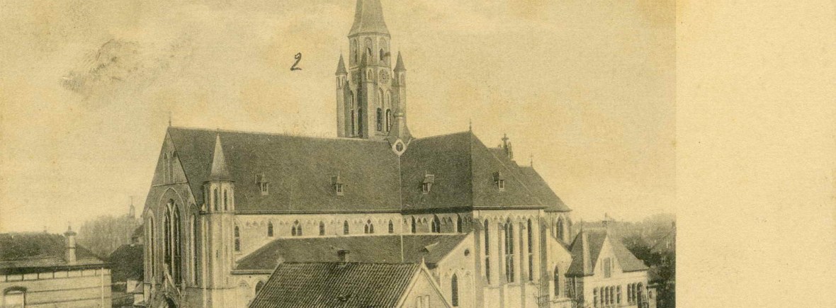 Antonius van Paduakerk in Millingen, architect Wolter te Riele, 1920-1925 (F89038 RAN)