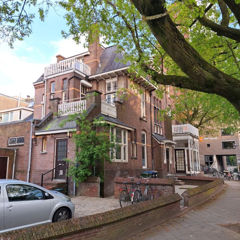 Hoek Vredestraat - Stieltjesstraat (april 2025)