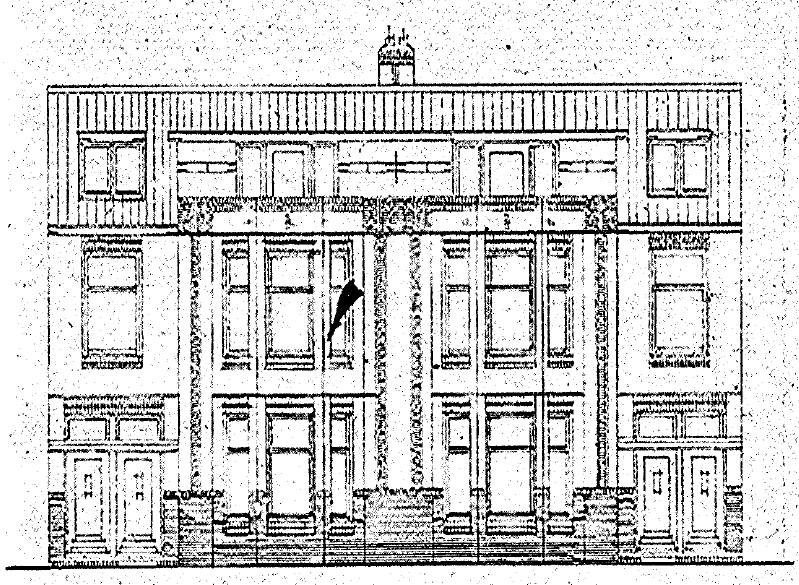 Plan voor het bouwen van twee Beneden- en twee Bovenhuizen aan de Graafscheweg te Nijmegen, datum bouwdossier 16-3-1923 (D12.387790)