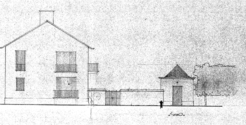Transformatorruimte t/b van wooncomplex Delistraat (D12.408161)