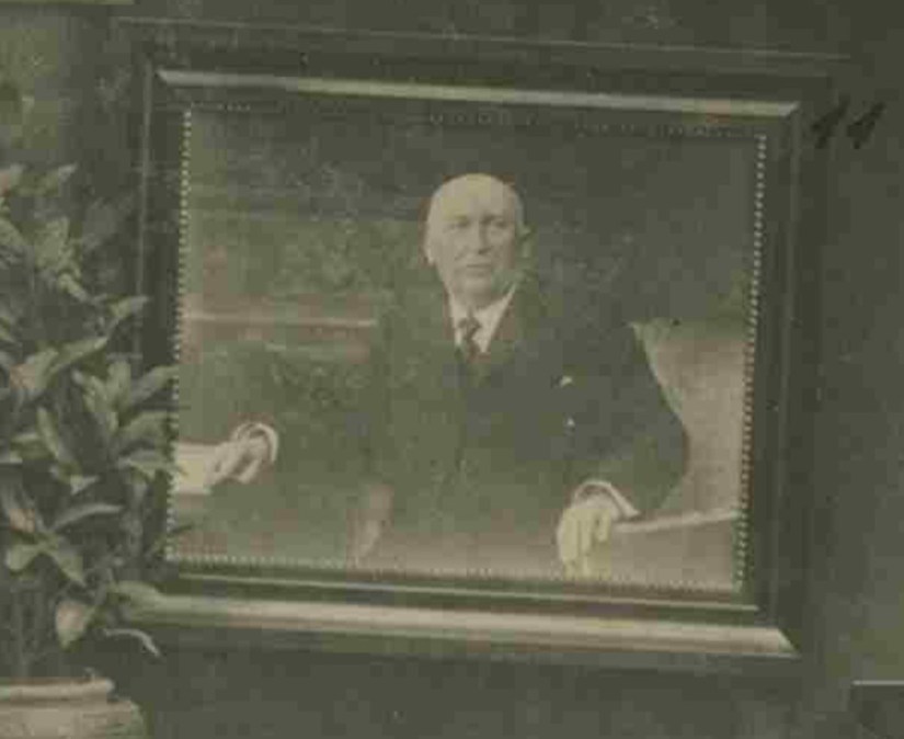 Adolf Quack als gemeenteraadslid 1910 detail F65766