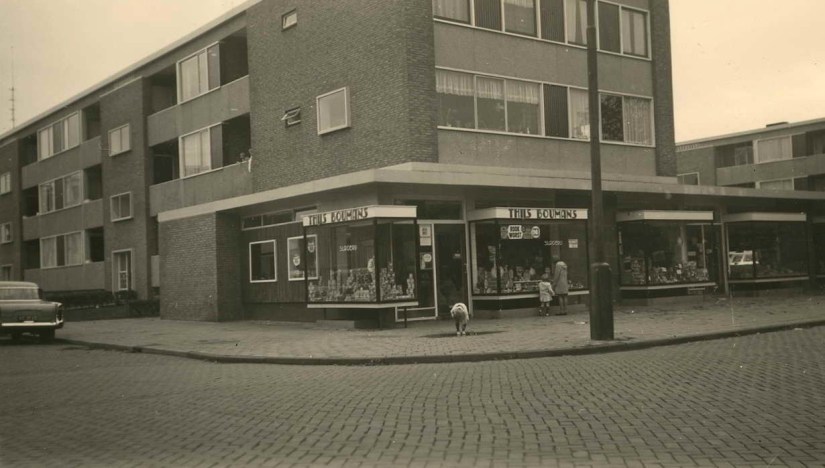 Slagerij Thijs Boumans, Archipelstraat 19, 1963 (F86351 RAN CC0)