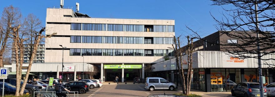 Verbouwde voormalige Mensa kant Molukkenstraat (maart 2026)