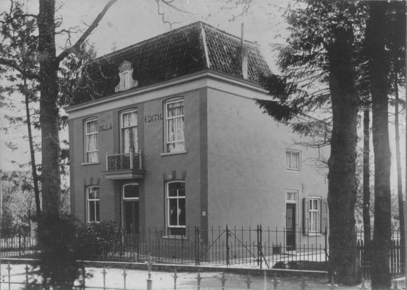 Villa "Edith", Dorpsstraat Hees, 29/4/1910 (F21309 RAN)
