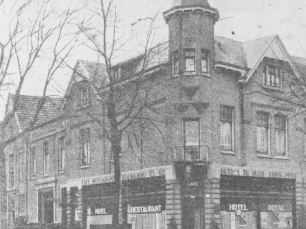 Café-Restaurant “Royal”, architect&nbsp;Jetten