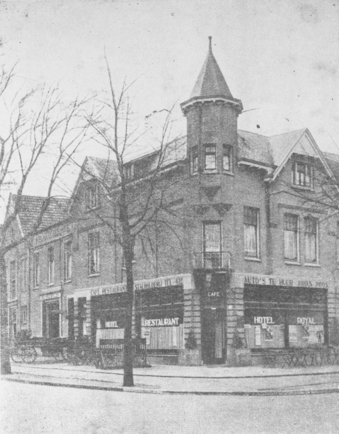Café-Restaurant “Royal”, architect&nbsp;Jetten
