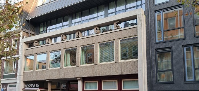 Voormalige garage de Vos Marienburgsestraat (november 2025)